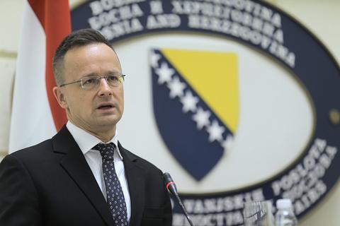 匈牙利外长西雅尔多(资料图)