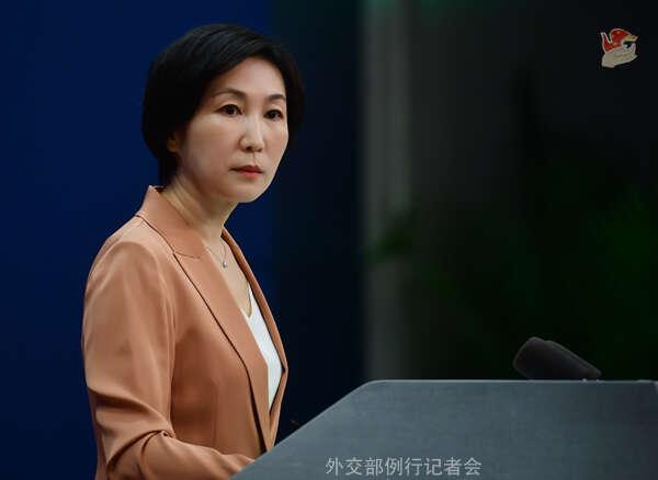 外交部发言人毛宁.图片来自外交部