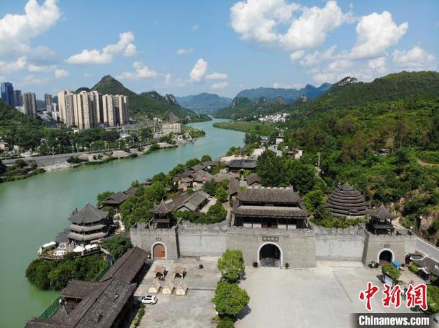 航拍贵州铜仁大明边城|铜仁市_新浪财经_新浪网