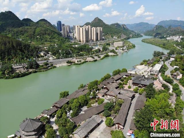 航拍贵州铜仁大明边城|铜仁市_新浪财经_新浪网