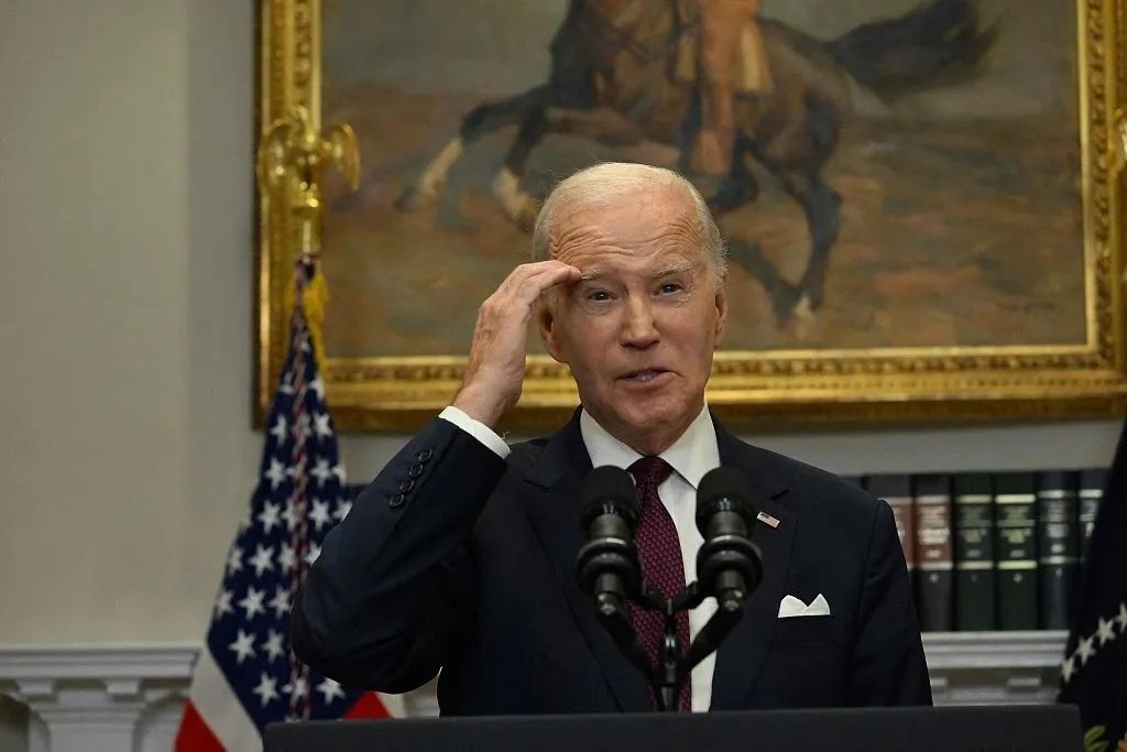 当地时间2023年6月29日,美国华盛顿特区,美国总统拜登在白宫谈论美国