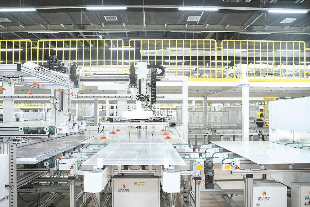 光伏组件项目生产车间