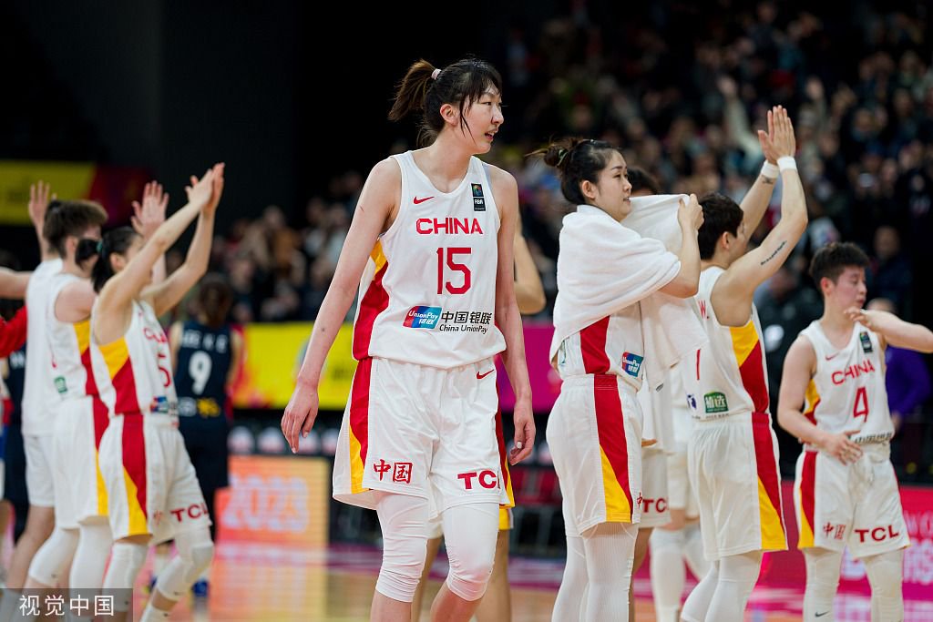 中国女篮目标夺冠。