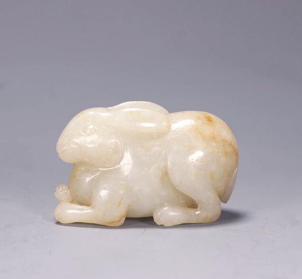 圆雕玉兔呈祥瑞_新浪财经_新浪网