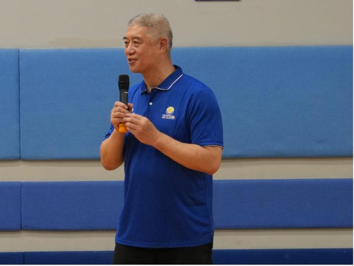 中国篮协副主席徐济成。组委会供图