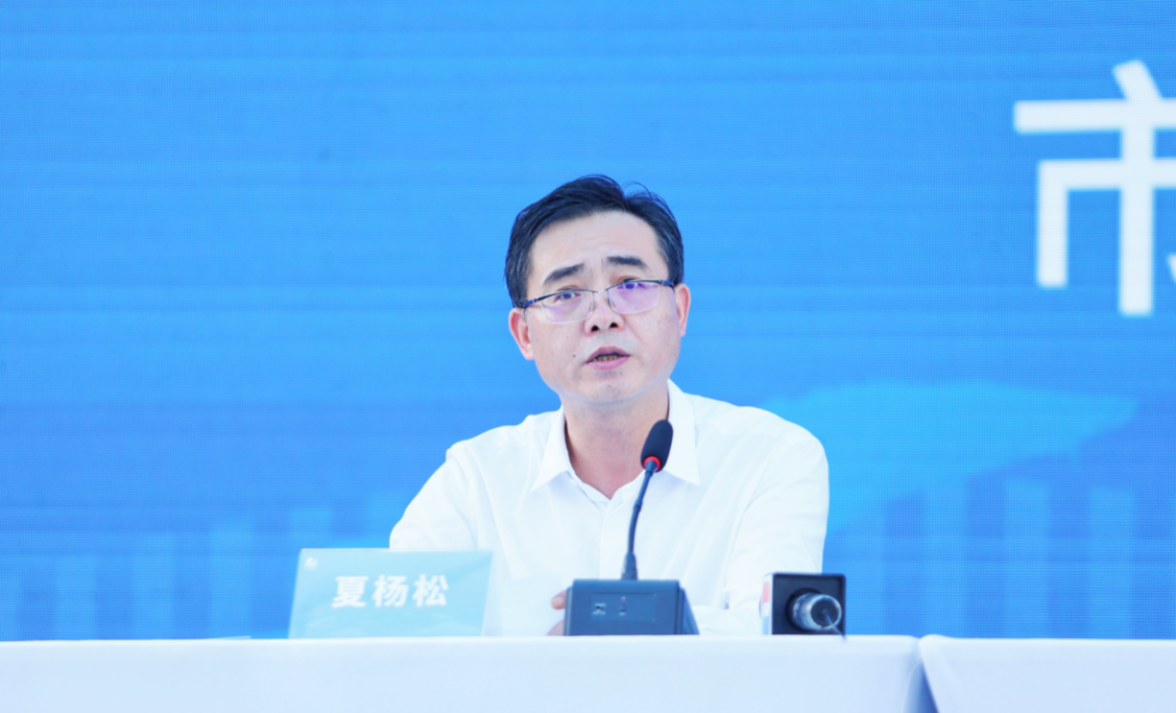 夏杨松介绍有关情况 李聪冲 摄