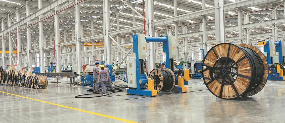 四川天成明超电缆有限公司生产车间