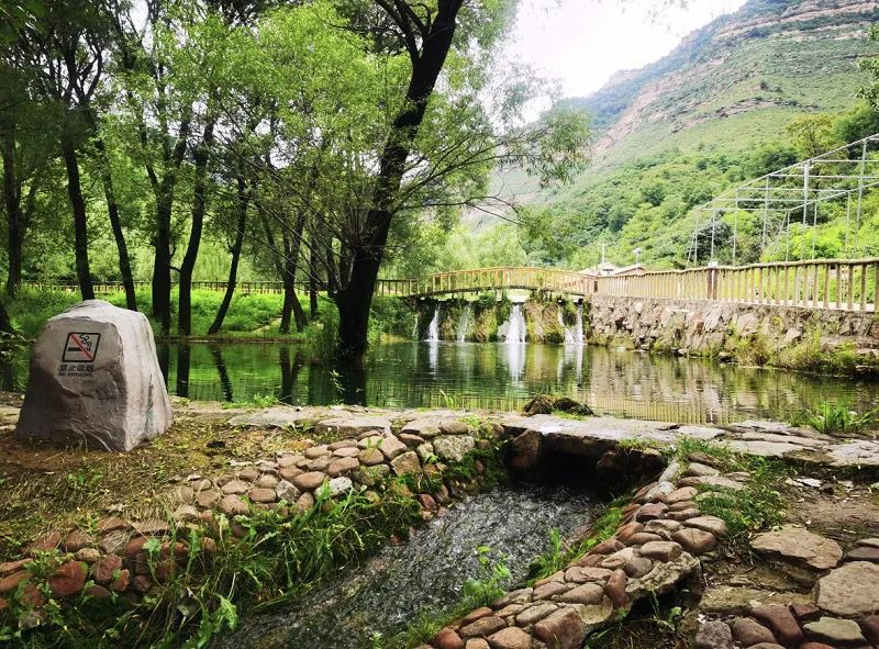 图为洗耳河景区一角.图片来源于网络