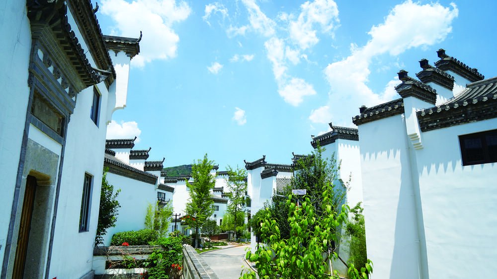 日前,井陉县举行含碧园暨石家庄市子元徽派古建博物