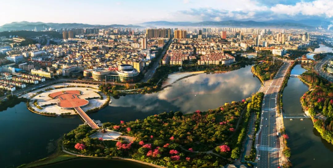 玉溪市聂耳广场(资料图)&nbsp;潘泉 摄