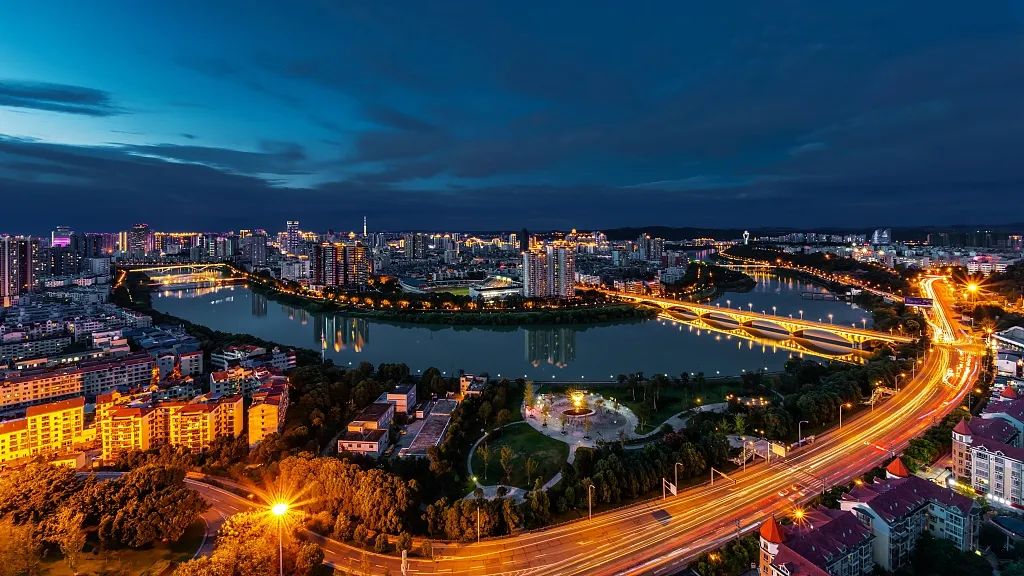 绵阳城市夜景