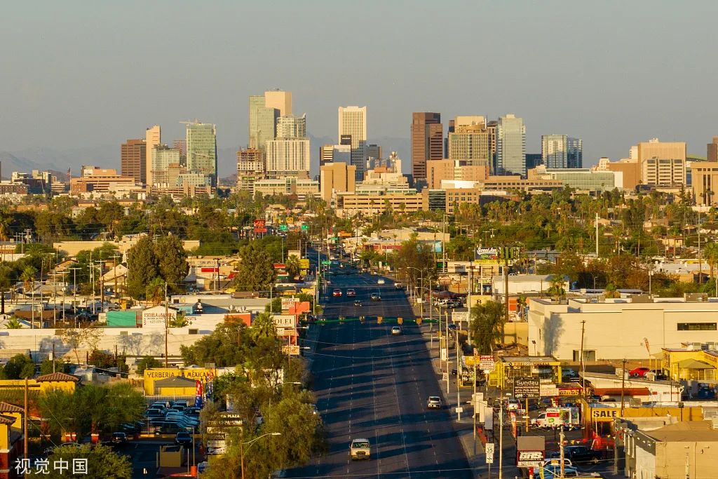 美国西南部遭遇危险热浪,超过1.1亿人面临极端高温_新浪财经_新浪网