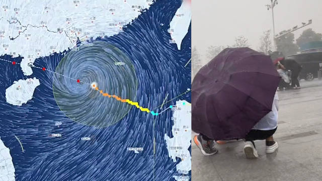 台风泰利来袭 将以15公里每小时速度袭来 多地停运停航 多个景区关闭|台风|广东省|景区_新浪新闻
