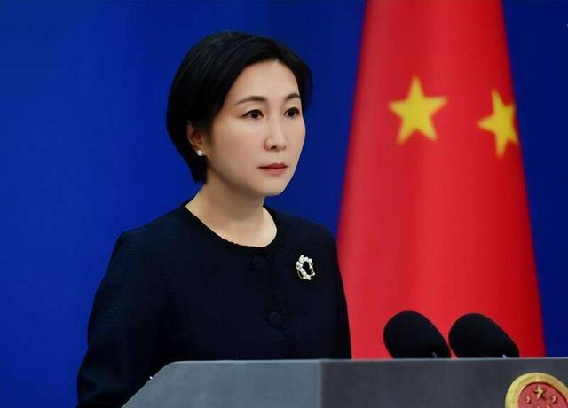 外交部发言人毛宁. 图片来自外交部