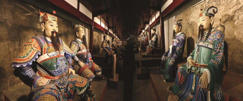 武侯祠文臣武将廊,姜维位列其中