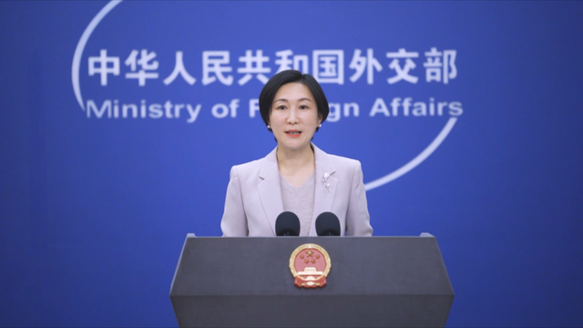 外交部发言人毛宁.图片来自外交部