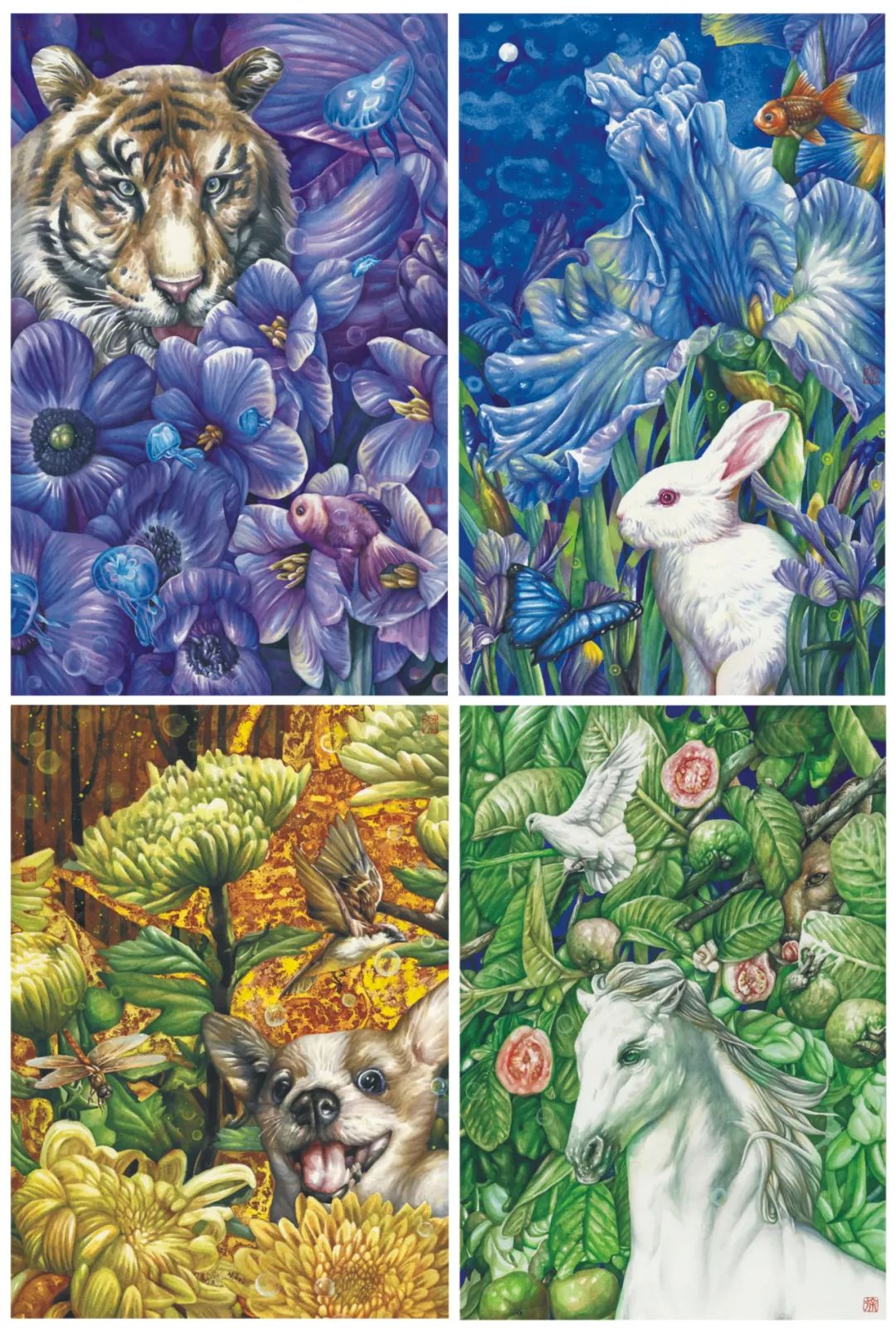 灵默语 / 76x112cm / 2022年 / 徐泓鑫