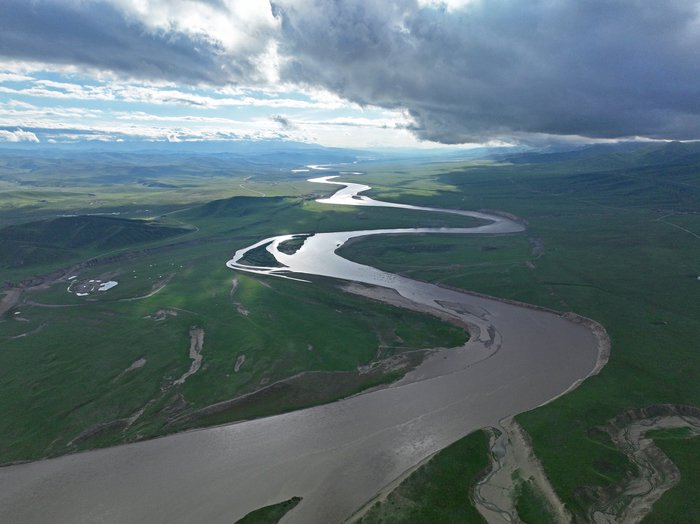 玛曲县境内的黄河 王春鹏 摄