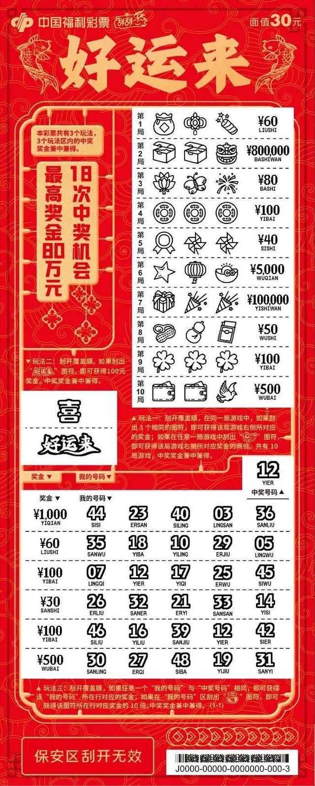 刮刮乐新票“好运来”登陆江苏_新浪财经_新浪网