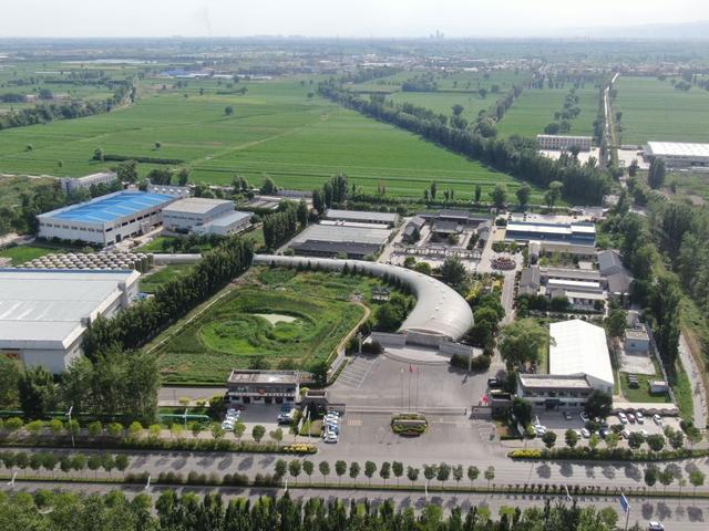 这是老西醋博园(无人机照片,7月10日摄).新华社记者 徐伟 摄