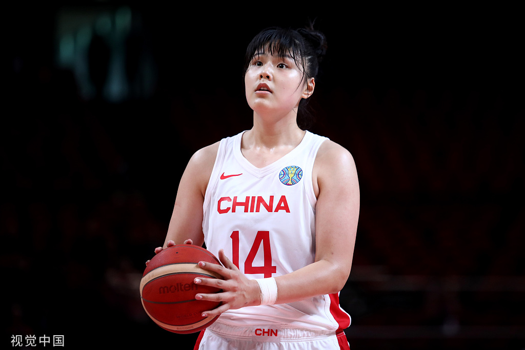 中国女篮中锋图片