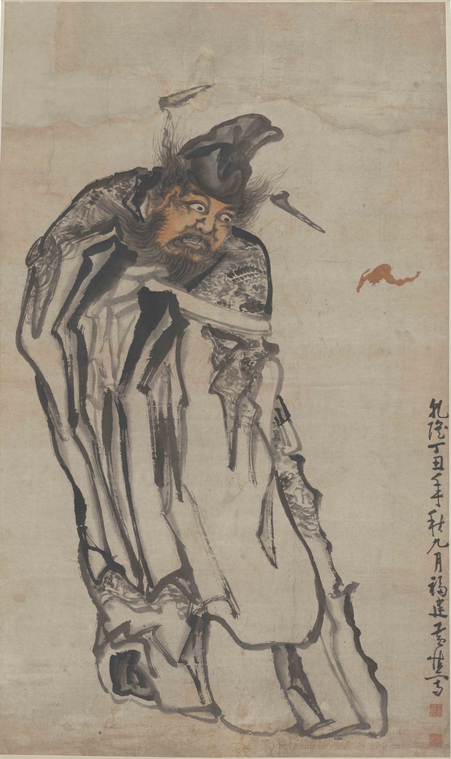 鉴赏|明清人物画里的高古奇骇与如影写照|人物画_新浪财经_新浪网