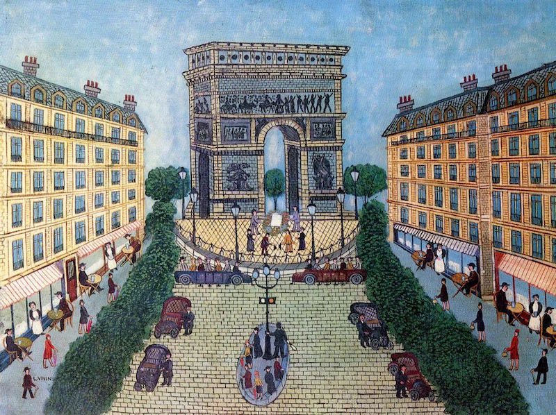 路易斯·维凡《凯旋门》1935年 布面油画, 08jean-alex brunelle