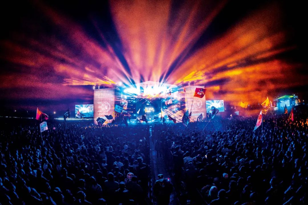 2023年4月,山东烟台,黄渤海迷笛音乐节.(图/李乐为摄)