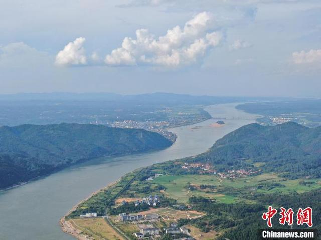 航拍江西赣江峡江段夏日风光 山清水秀碧波荡漾美如画|航拍_新浪财经