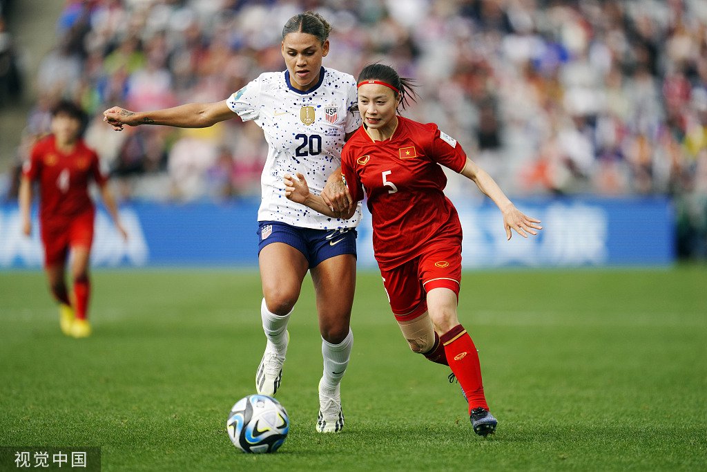 罗德曼女儿亮相女足世界杯!