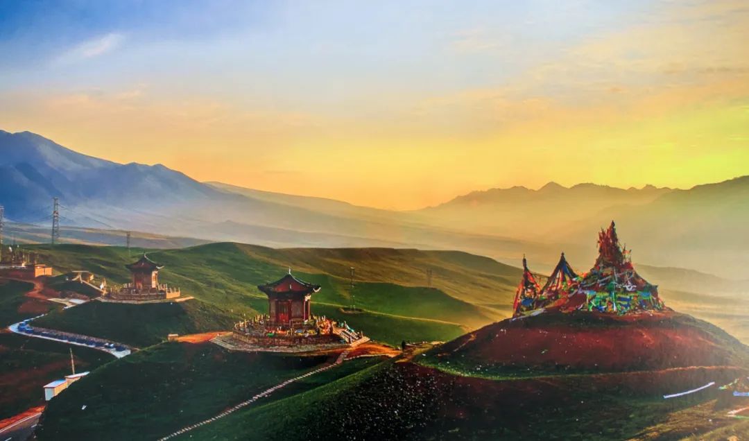 青海日月山风光.(图片来源:图虫创意)