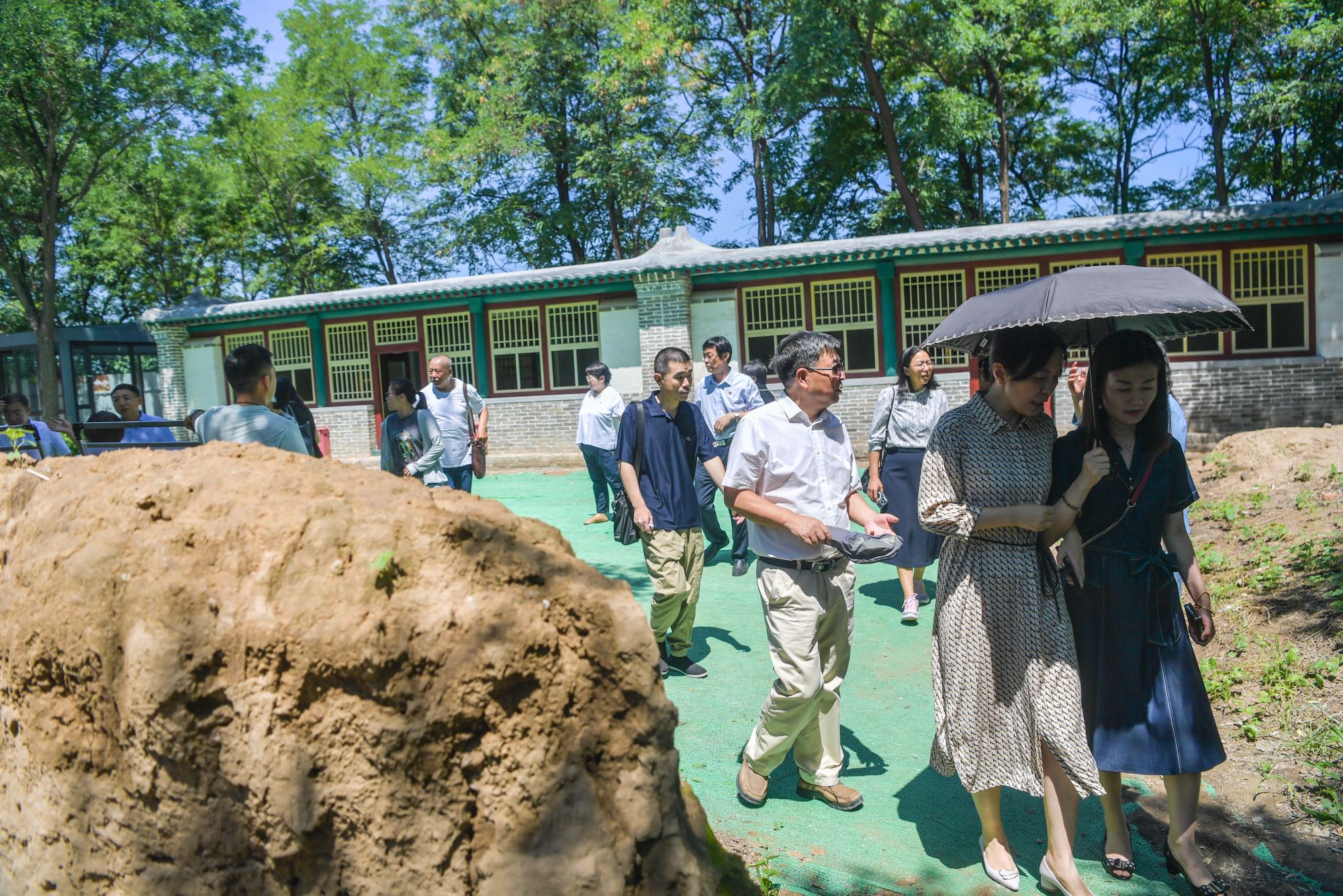 大兴庞各庄“蒙金地”下有条秘密地道，将变红色教育基地|大兴_新浪新闻