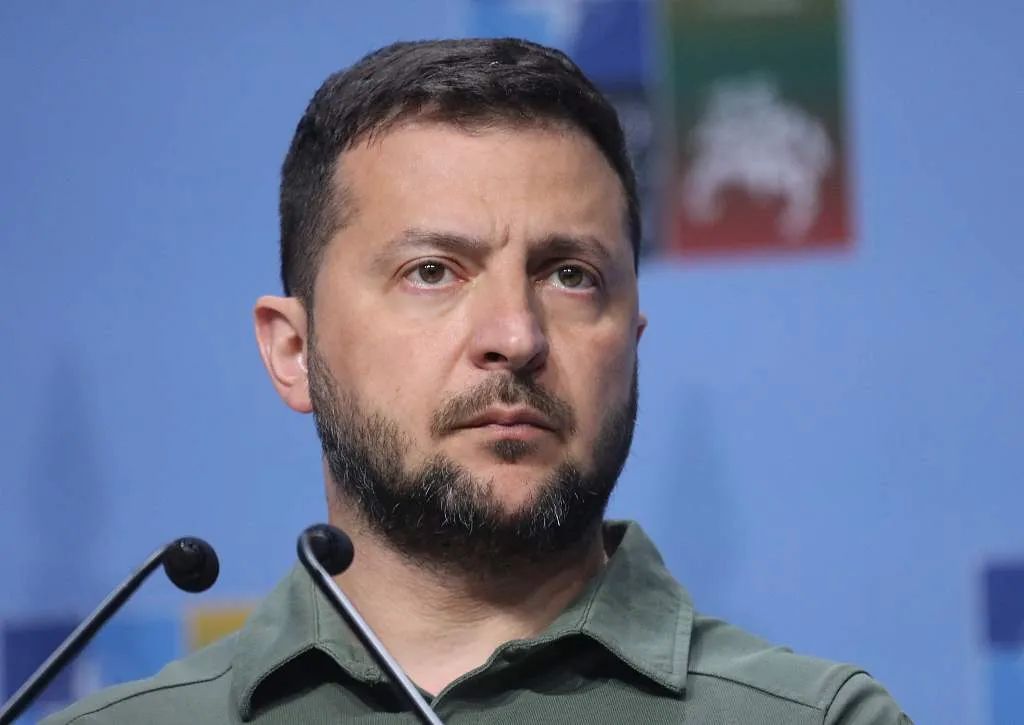 当地时间7月24日,乌克兰总统泽连斯基召开农产品出口会议.