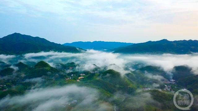 雨后云峰山 再现壮美云海