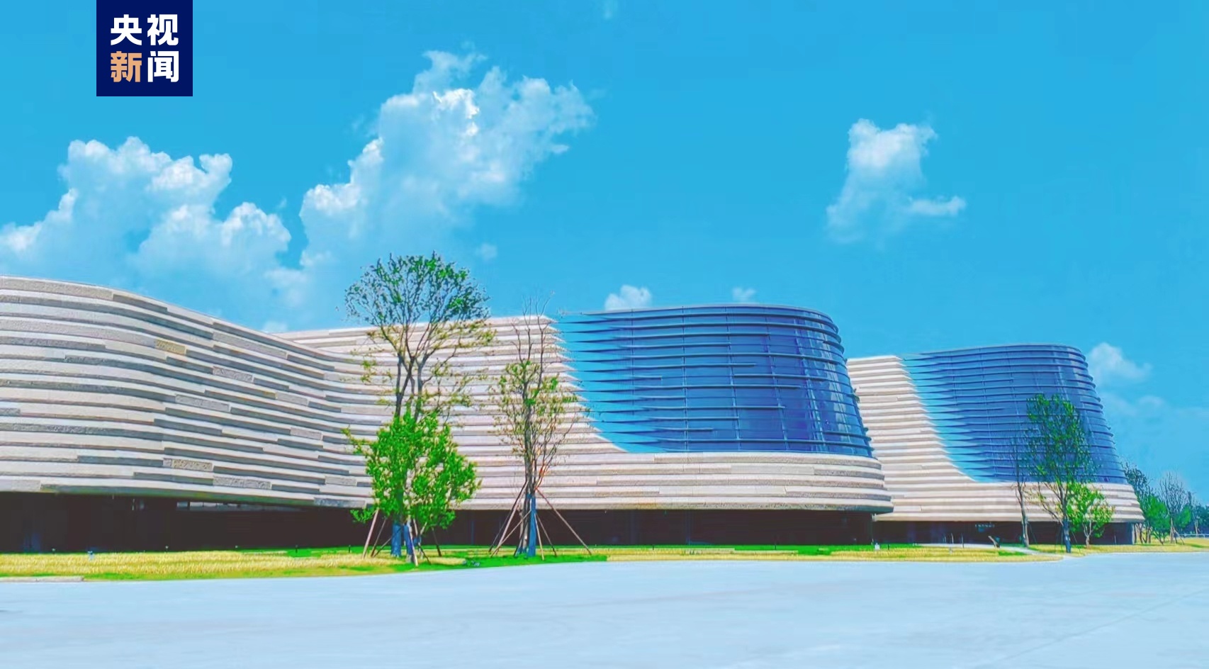 三星堆博物馆新馆外景.