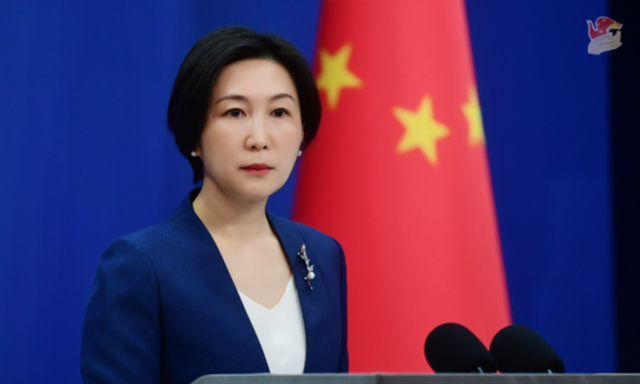 外交部发言人毛宁.图片来自外交部