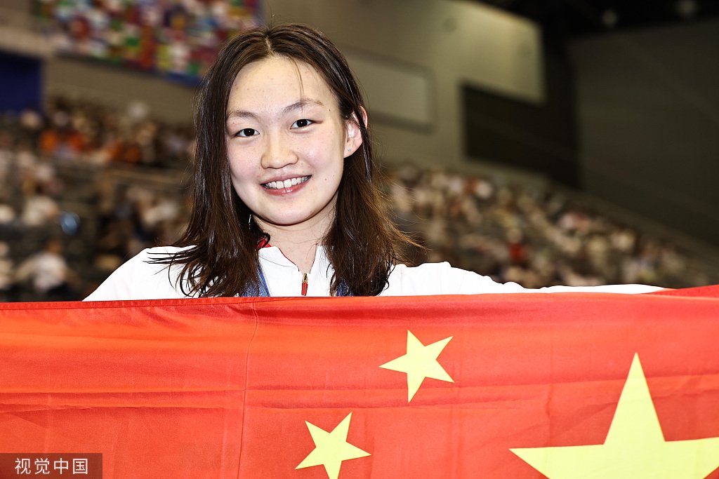 李冰洁获得本届世锦赛个人第四枚奖牌.