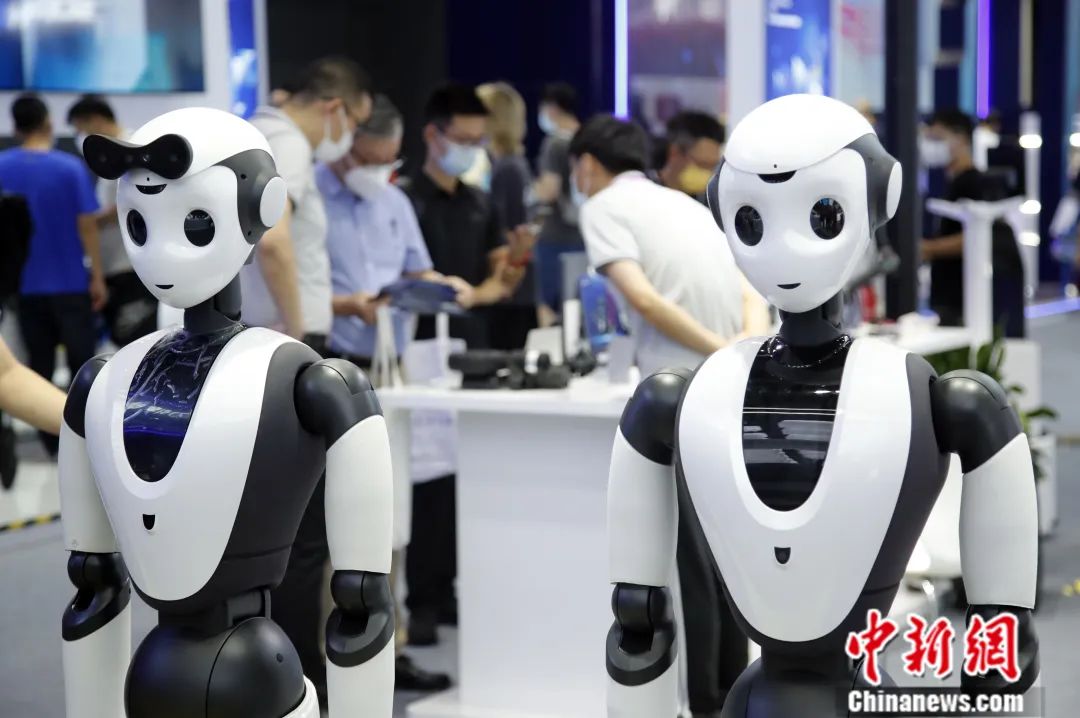 2022全国东说念主工智能大会在上海拉开帷幕。中新社记者汤彦俊摄