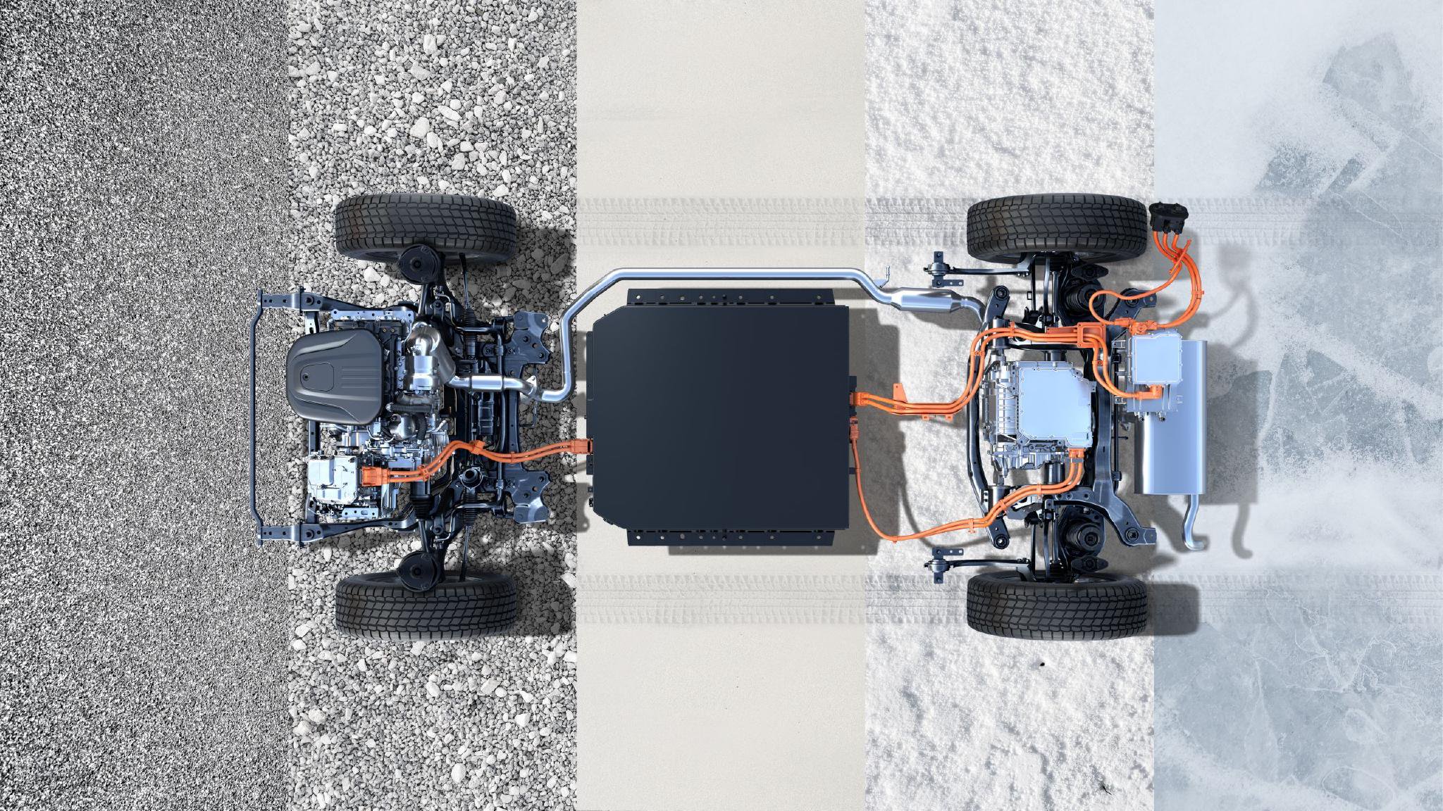 >自媒体>正文>动力方面,哈弗猛龙搭载搭载全新智能四驱电混技术hi4,该