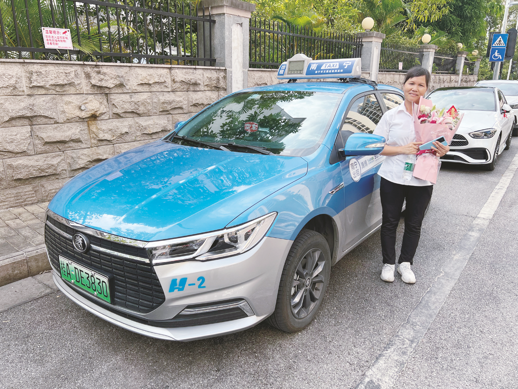 (广西海博出租汽车有限公司供图)