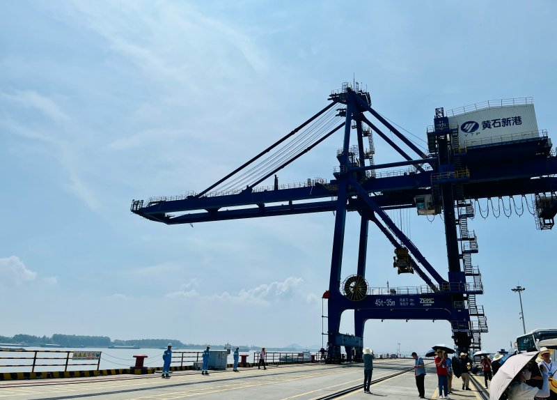 高质量发展调研行丨"老码头"迭代升级 黄石新港澎湃新征程_新浪财经