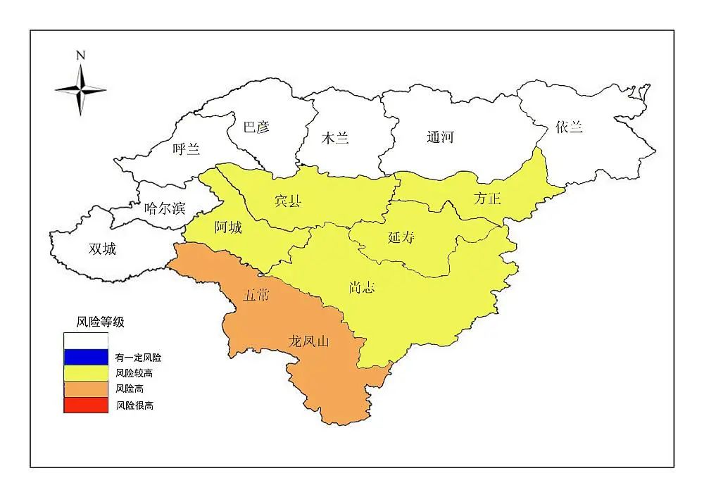 哈市同时发布地质灾害,中小河流洪水气象风险预警