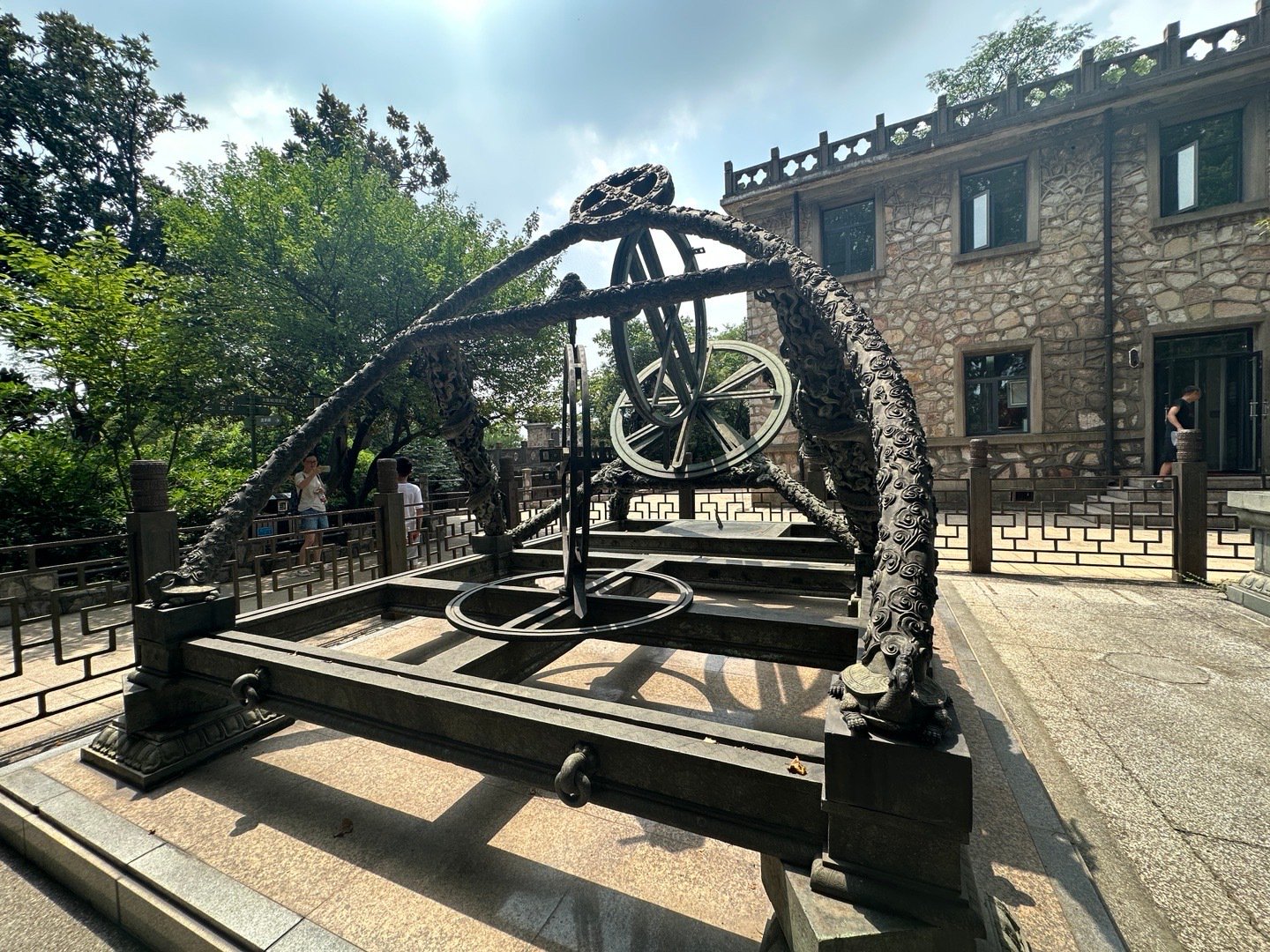 终于见到了紫金山天文台的简仪……|南京市|江苏省|仪器|北京市|北京古观象台_新浪新闻