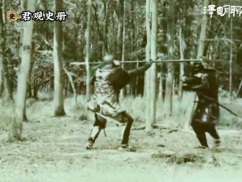 1922年日本武士刀枪对决,一寸长一寸强,长枪优势明显!_新浪新闻