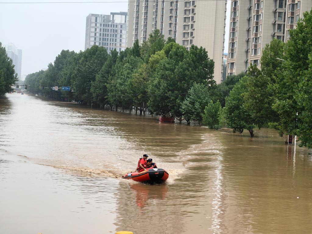 涿州市4个乡镇(办事处)降水量超400毫米,涿州部分街道,乡镇被洪水围困