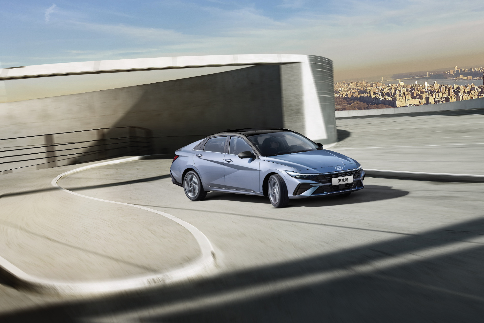 外观造型焕新北京现代全新伊兰特官图公布