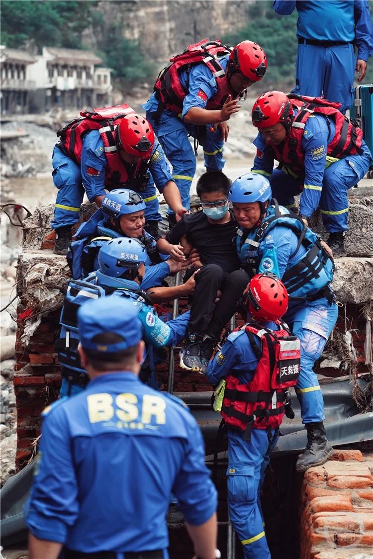 救援现场 图:上游新闻