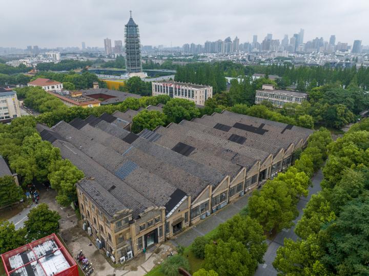 晨光1865文化创意产业园景色.新华社记者李博 摄