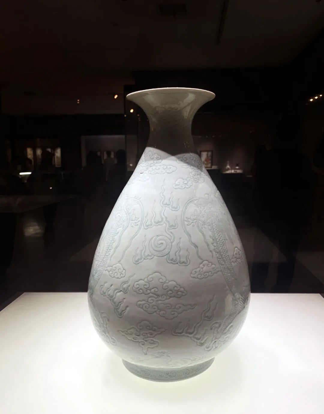 影青瓷器物,摄于景德镇中国陶瓷博物馆&nbsp;家宁/摄