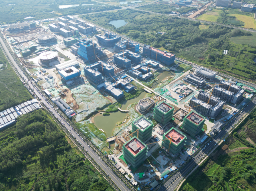 安徽大学江淮学院新校区项目实景图
